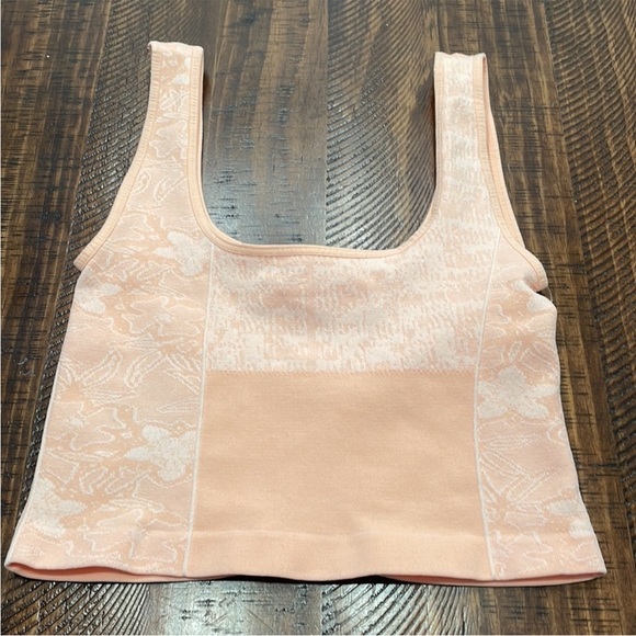 FREE PEOPLE Good Karma Textured Sports Bra & Leggings NWOT - Picture 4 of 8